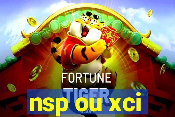 nsp ou xci